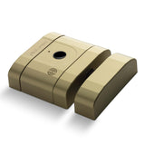 Cerradura electrónica invisible de alta seguridad int_LOCK PRO. Acabado latón mate. Abre con tu smartphone. No incluye mandos.