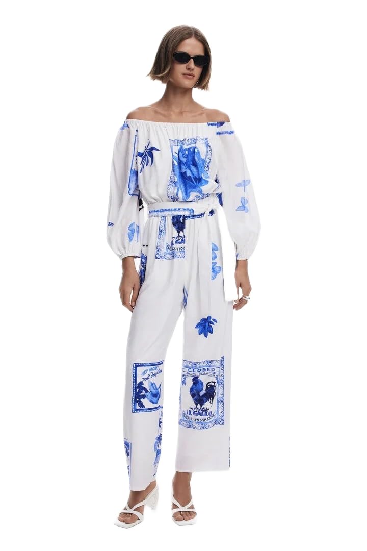 Desigual Jumpsuit_TÁMESIS, 1000 White, XL