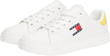 Tommy Jeans Tjw Logo Outsole Sneaker ESS En0En02703, Parte Superior Baja Mujer, Yellow (Yellow Dahlia), 37 EU