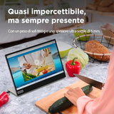 Lenovo L15 Monitor Portátil, Pantalla 15.6" FullHD IPS, 1920x1080, 60Hz, 6ms, Entrada 2 x USB-C, Cable USB-C a USB-C, Ajustable en Inclinación, Gris