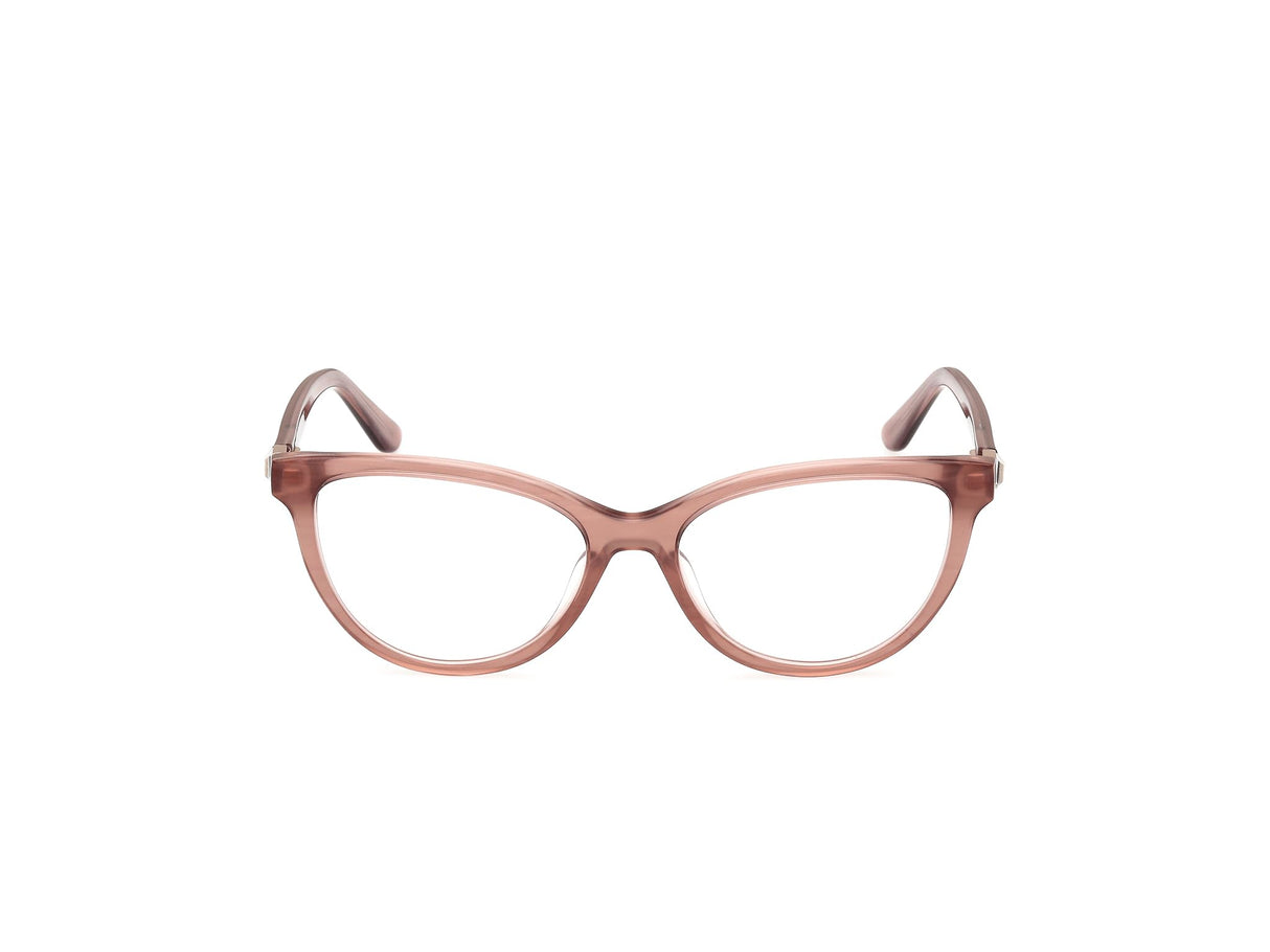 GUESS Gu50195 Marcos para Gafas recetadas, 059 Violet/Horn, 53/16/140 para Mujer