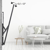 Hama | Soporte de Pared para TV de 46" a 100" (Soporte inclinable +0/-12° de Pared, Pantallas de hasta 191cm, Carga máx de 75kg, VESA 800 x 600)