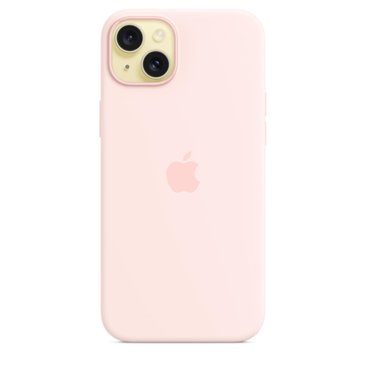Apple Funda de Silicona con MagSafe para el iPhone 15 Plus - Rosa Claro