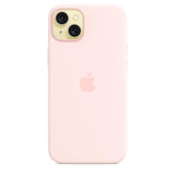 Apple Funda de Silicona con MagSafe para el iPhone 15 Plus - Rosa Claro