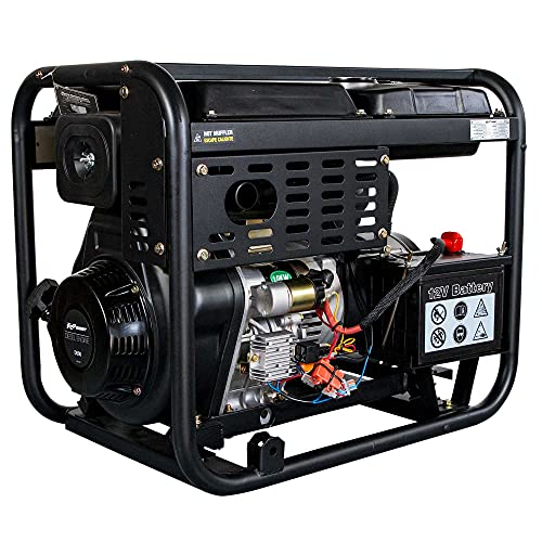 ITCPower IT-DG7800LET Generador Diesel (Full Power), negro