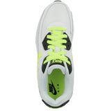 NIKE CD6864-112 Air MAX 90 LTR (GS) Hombre White/Volt-Black-Pure Platinum EU 36.5