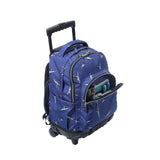 TOTTO Mochila Escolar Ruedas T-Rex Azul Unisex-Adulto Azul 60
