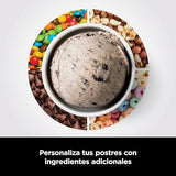 Ninja CREAMi Heladera multifunción, 1,4 l de capacidad, 3 tarrinas, 7 programas, Helado, Gelato, Sorbete, Smoothie bowl, Batido y más, en negro y plata, NC300EU