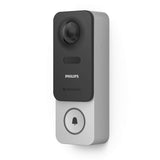 WelcomeEye Link - Timbre de vídeo conectado inalámbrico y batería recargable