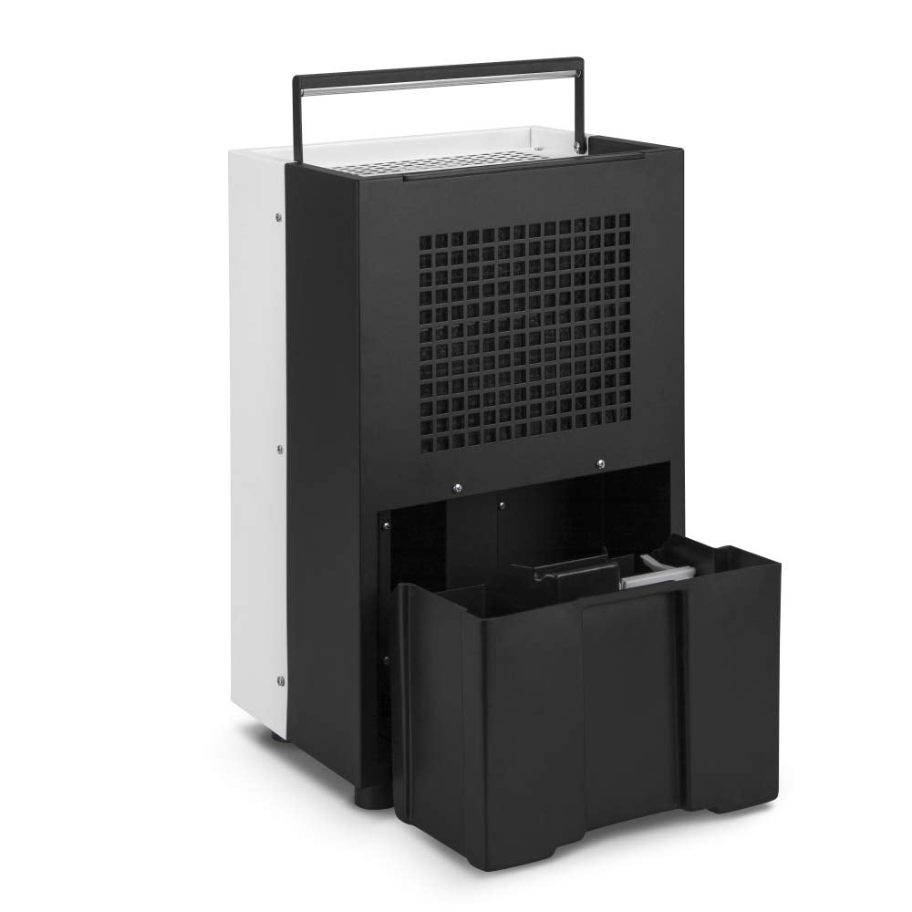 TROTEC Deshumidificador profesional TTK 105 S, 30L / Día, Depósito 5,2L, Caudal 173 m³/h, Fabricado en Alemania, Compresor rotativo, Temporizador, Higrostato Automático