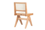 SILLA OLMO MARRON MOGADISCIO 61x55x79 CM