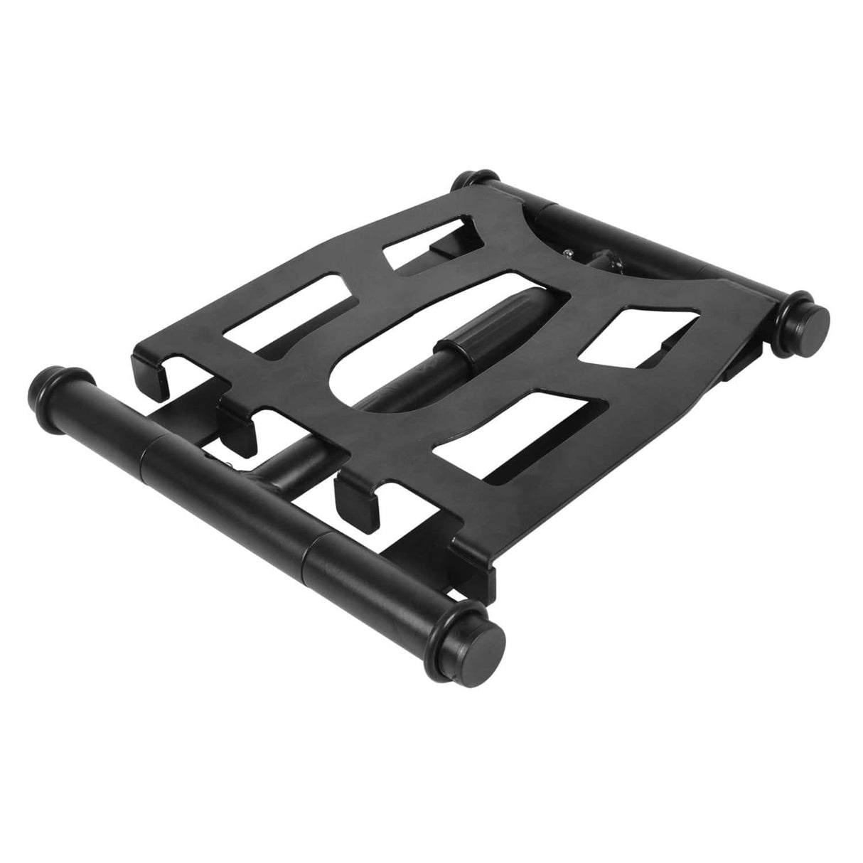 UDG Ultimate-DJ-Gear.COM Soporte para portátil Ajustable en Altura Color Negro - Estante telescópico Ajustable en Altura para portátil Que Gira 360°, Adecuado para DJs móviles y músicos electrónicos