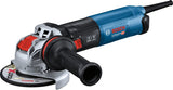 Bosch Professional GWX 17-125 S - Amoladora angular (1700 W, X-LOCK, Ø 125 mm, vel. regulable, protector de corte y filtro, en caja)