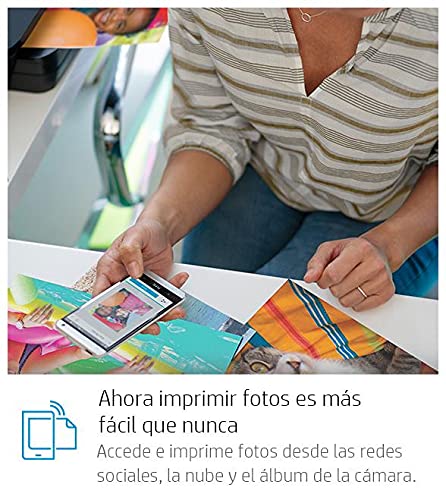 HP OfficeJet 200 Mobile - Impresora Portátil Tinta, USB 2.0, Wi-Fi Direct, HP Smart App, Negro