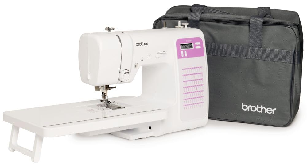 Brother CX70PES (Nuevo Modelo) Máquina de coser electrónica con 70 puntadas + Mesa y Bolso incluidos