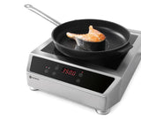 HENDI Cocina de inducción modelo 3500 D - Profi Line - 230V / 3500W - 340x440x(H)120 mm (239711)