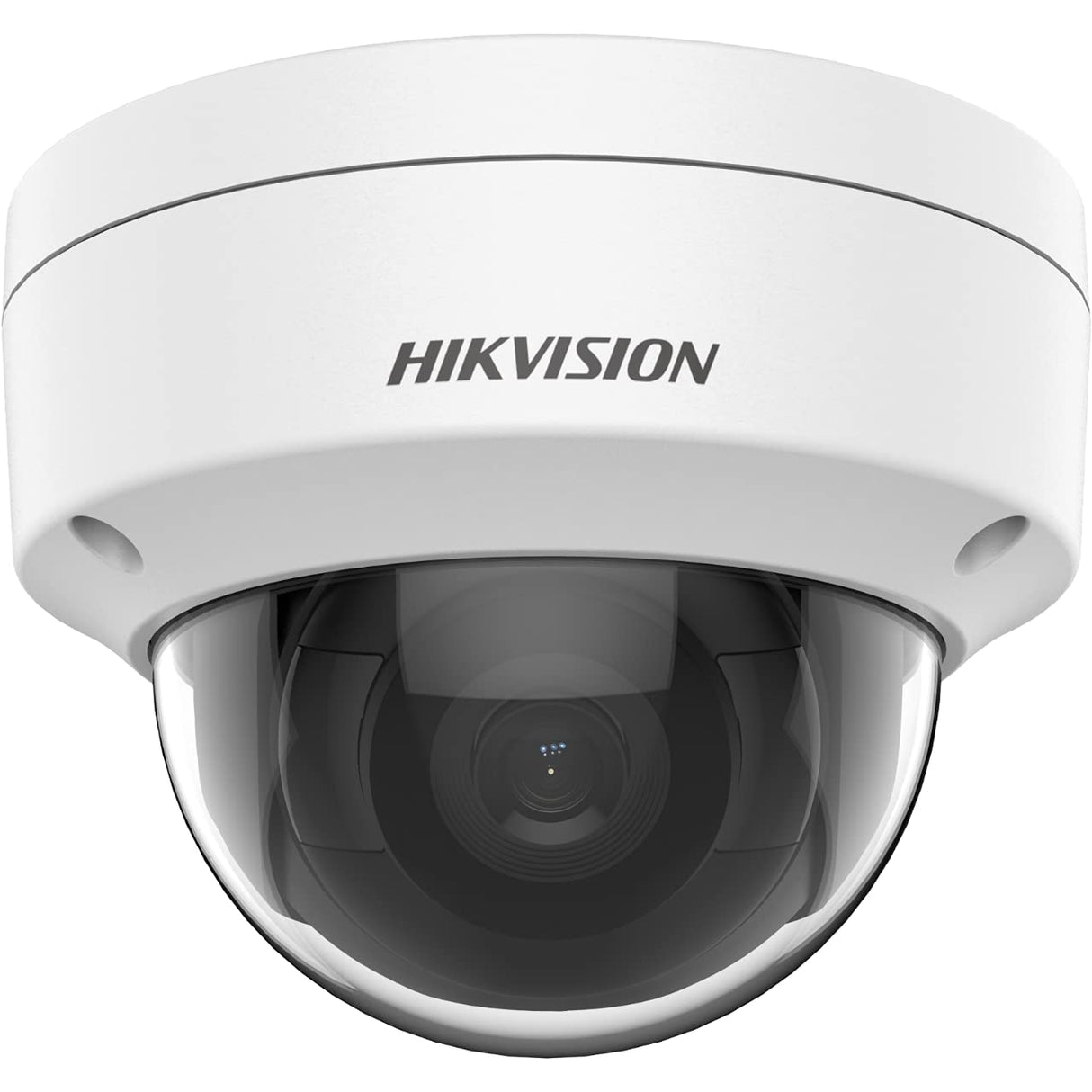 HIKVISION NX-815 Mini-Domo IP 4MPX, IR 30 M, ÓPTICA Fija, WDR 120DB, IP67, IK10, 12VDC/PoE, Unisex-Adult, Weiß