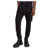 G-STAR Para Hombre Pantalones Skinny Cargo Toolbox, Negro (dk Black D26174-D909-6484), 36W / 32L