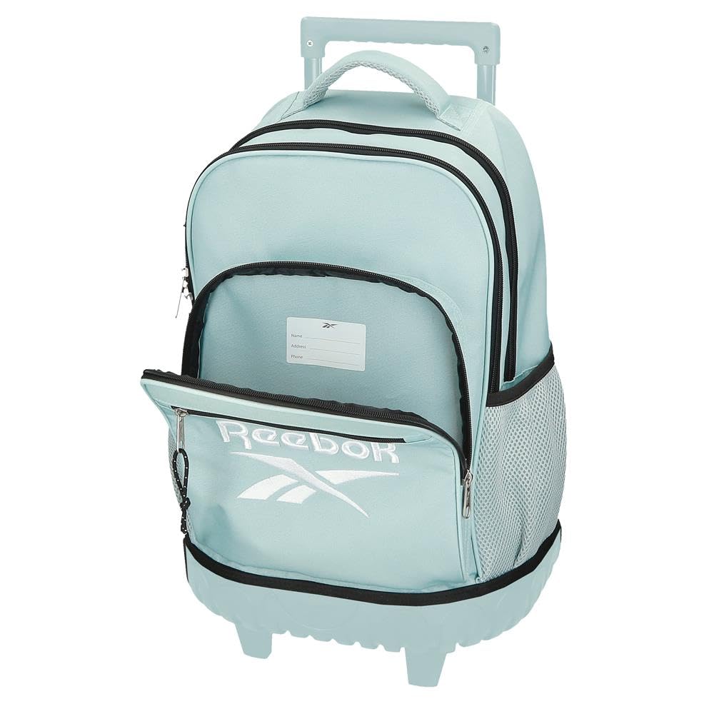 Reebok Boston Mochila Escolar Azul 32x43x21 cms Poliéster by Joumma Bags