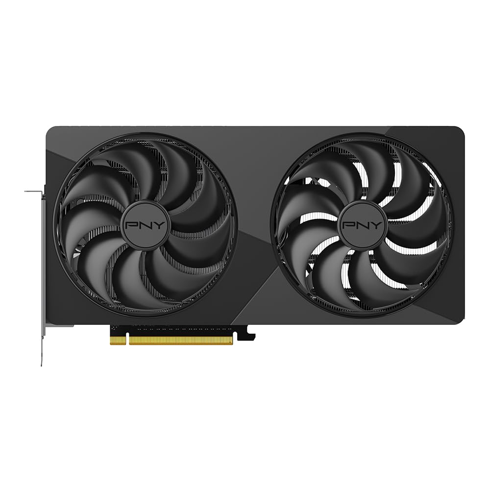 PNY Tarjeta Gráfica GeForce RTX™ 5070Ti Slim 16GB OC Doble Ventilador, 2-Slot