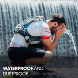 JBL Endurance Race 2, Earbuds True Wireless Bluetooth, 48 hrs de batería, Resistencia al Agua y al Polvo IP68, cancelación de Ruido, Sonido Pure Bass, Smart Ambient, Modos Deportivos, Blanco