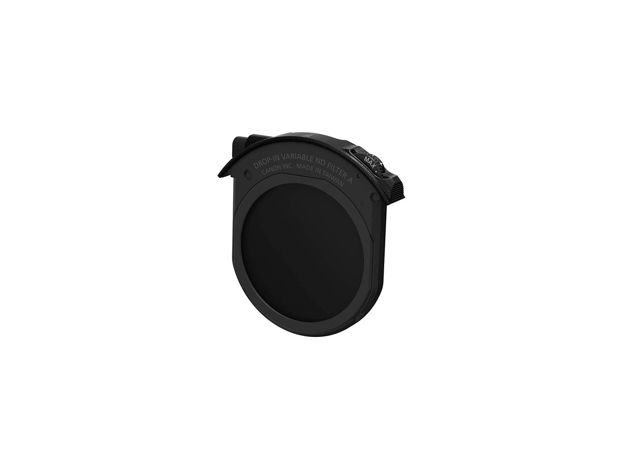 Canon EF-EOS R - Adaptador para Objetivo de cámaras Canon (Montura EF-R, Compatible con EOS R, Filtro ND Variable), Color Negro