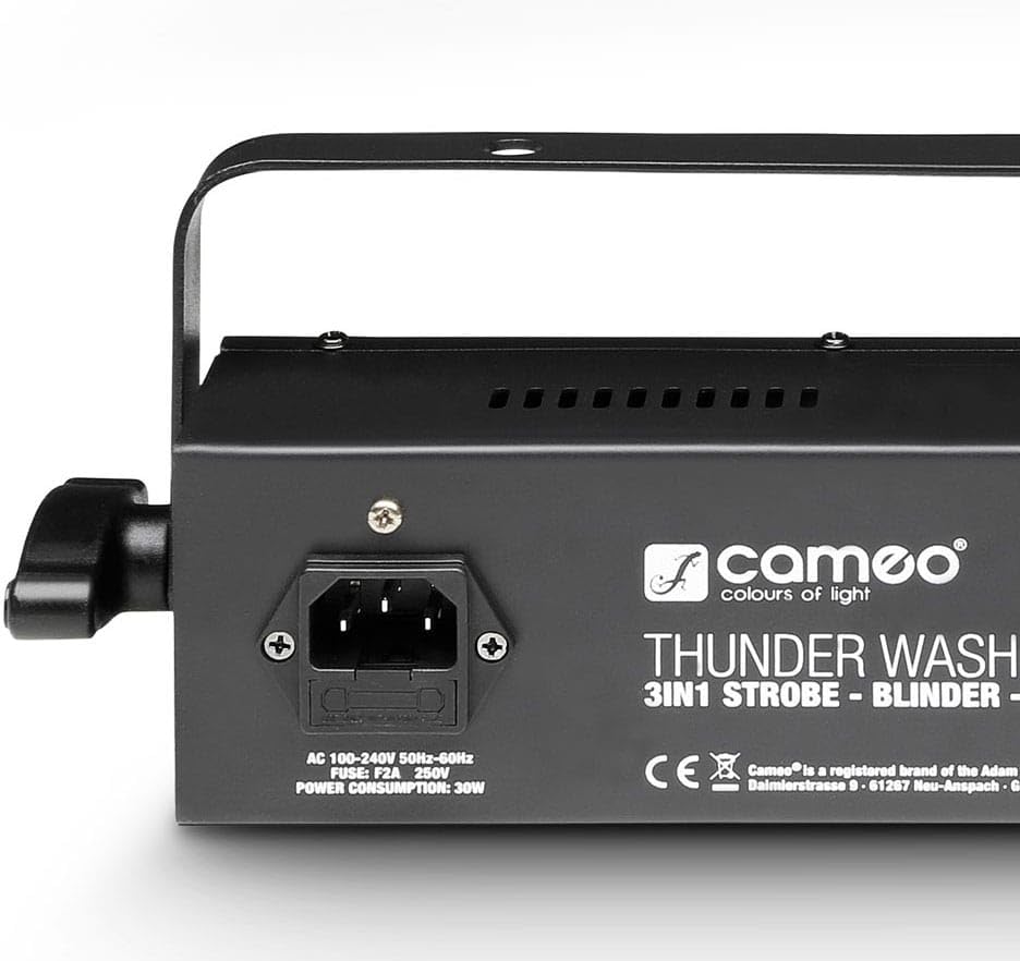 Cameo THUNDER WASH 100 RGB - Estrobo, cegadora y washer 3 en 1 con 132 LED 0,2 W RGB
