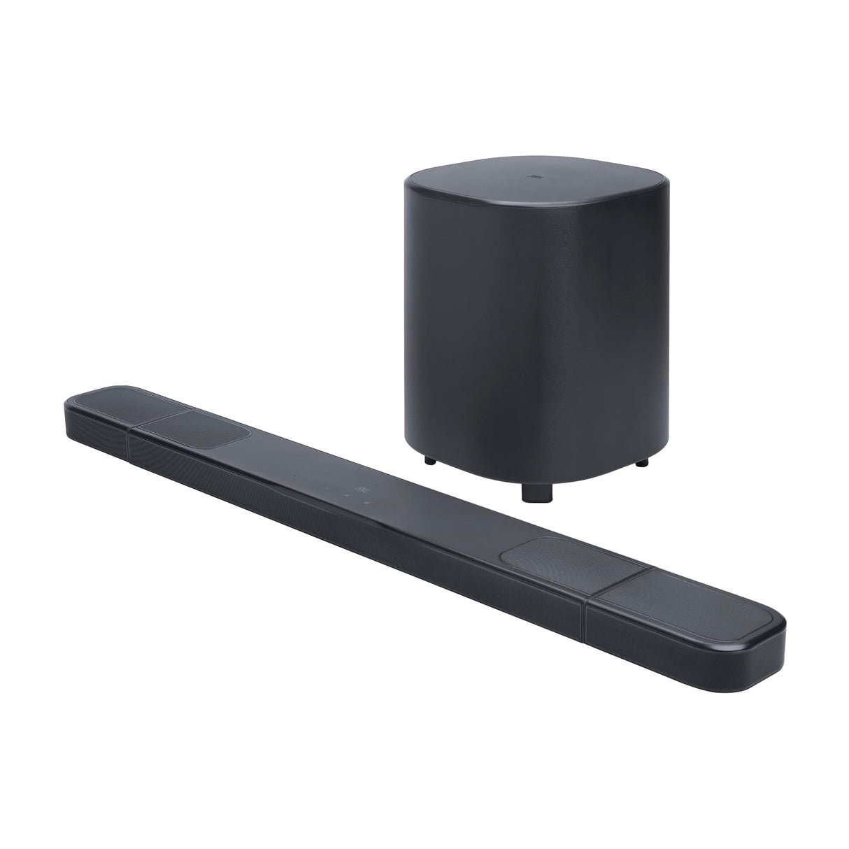JBL Bar 1000 MK2, Barra de Sonido Bluetooth 7.1.4 para TV con Altavoces Desmontables, subwoofer de 10", Sonido Envolvente Dolby Atmos y DTS:X, HDMI eARC, Wi-Fi, PureVoice 2.0 y MultiBeam 3.0, Negro