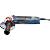BOSCH 060179N002 - Miniamoladora GWS 19-125 CI Professional. 1.900 W. 125 mm. 11.500 rpm. Arranque suave. Protección contra rearranque. kickBack Stop. 2,4 Kg con Empuñadura anti-vibración. Caja de cartón.