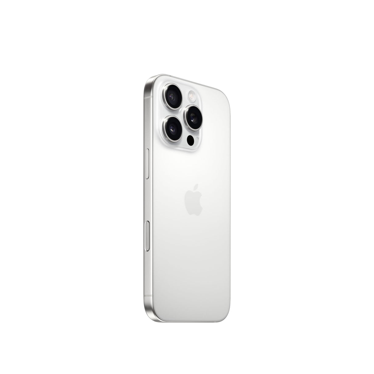 Apple iPhone 16 Pro (512 GB) - Titanio Blanco + Funda de Silicona con MagSafe - Negro