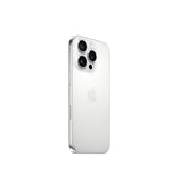 Apple iPhone 16 Pro (256 GB) - Titanio Blanco + Funda Transparente con MagSafe