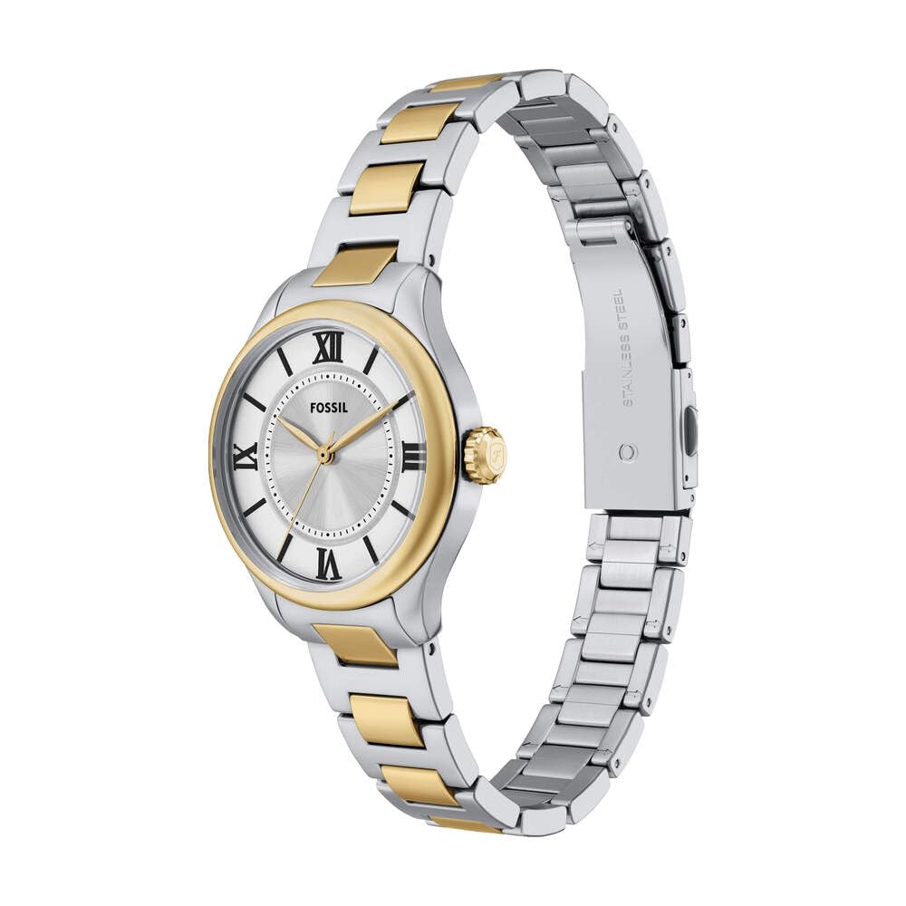Fossil Reloj Analógico para Mujer de Cuarzo con Correa en Acero Inoxidable ES5422