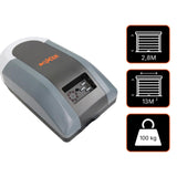 Boxer Abridor de Puerta de Garaje, Gris Acero, L