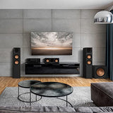 Klipsch R-605FA Black (Unidad) - Altavoz de Suelo Negro con Dolby Atmos - woofer 6.5 Pulgadas