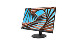Lenovo ThinkVision T25d-10 - Monitor de 25.0" WUXGA (1920x1200 pixeles, 16:10, 4ms, 1000;1, Puertos VGA + HDMI, 3 lados sin bordes, Regulable en altura, Rotacion vertical en la peana) - Color Negro