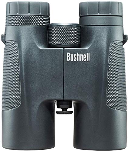 Bushnell - Powerview - 10x42 - Negro - Prisma de techo - Enfoque instantáneo - Dioptrías ajustables - Resistencia extrema - Turismo - Viajes - Diseño robusto - Prismáticos - 141042