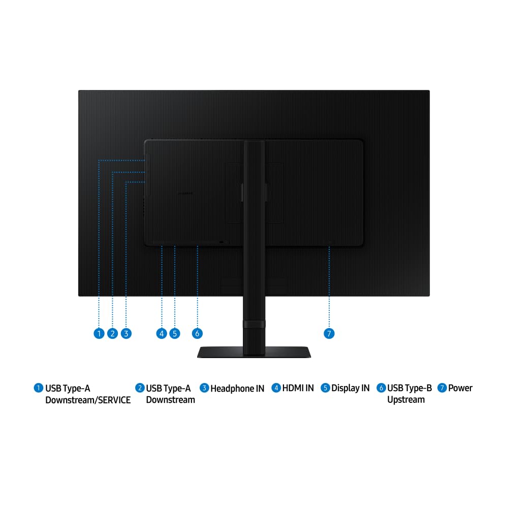 SAMSUNG Monitor Gaming LS32D600EAUXEN Quad HD 32" 100 Hz