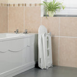 Bathmaster Deltis Alza de Baño, Asistencia para Entrar y Salir de la Bañera, Estable y Duradera, Color Azul y Blanco