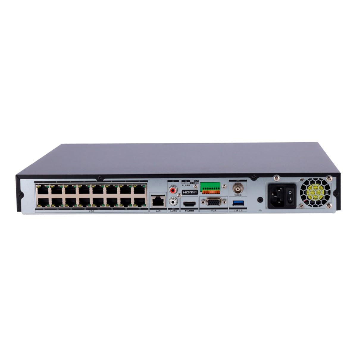 Grabadora de Red Hikvision DS-7616NXI-I2/16P/S(STD)(E)