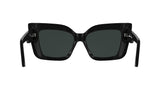 KARL LAGERFELD KL6204S Sunglasses, Black/Silver, Talla única para Mujer