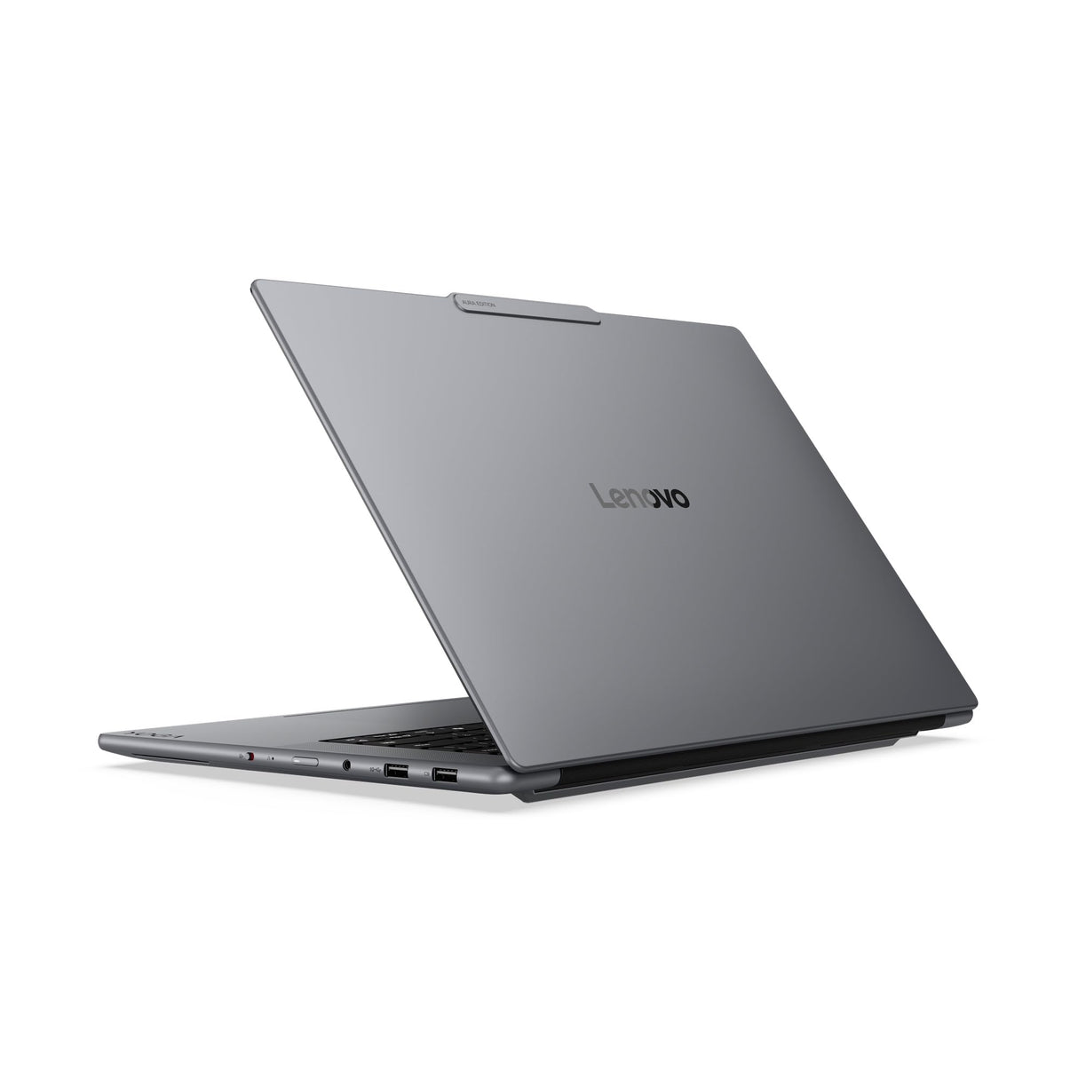Lenovo Yoga Pro 7 Gen 11 Aura Edition – Portátil IA 15.3" OLED 2.5K (Intel Core Ultra 7 356H, NVIDIA GeForce RTX 5050, 32 GB RAM, 1 TB SSD, Wi-Fi 7, Win 11 Home, Copilot+ PC) QWERTY Español, Gris Luna