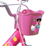 albri 16 Pulgadas, Bicicleta Barbie Niña, Rosa