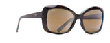 Maui Jim Orchid Gafas, Tortoise W/Peacock, 57-18-140 Unisex Adulto