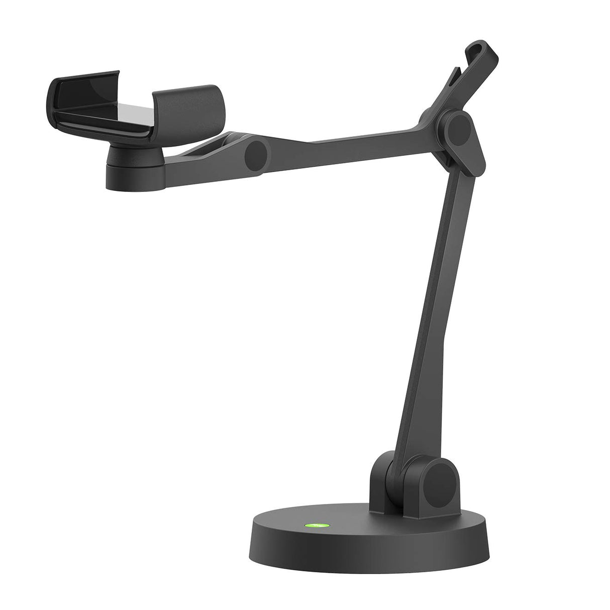 Ipevo Brazo multiángulo Uplift para móviles, Soporte para móviles multiarticulado para comunicaciones y presentaciones visuales, Soporte para móvil de tamaño reducido para teletrabajo a Distancia.