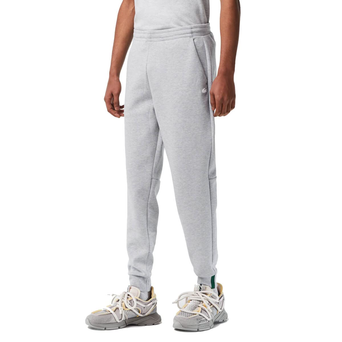 Lacoste Xh1776 Pantalón Deportivo, Plata China, L para Hombre