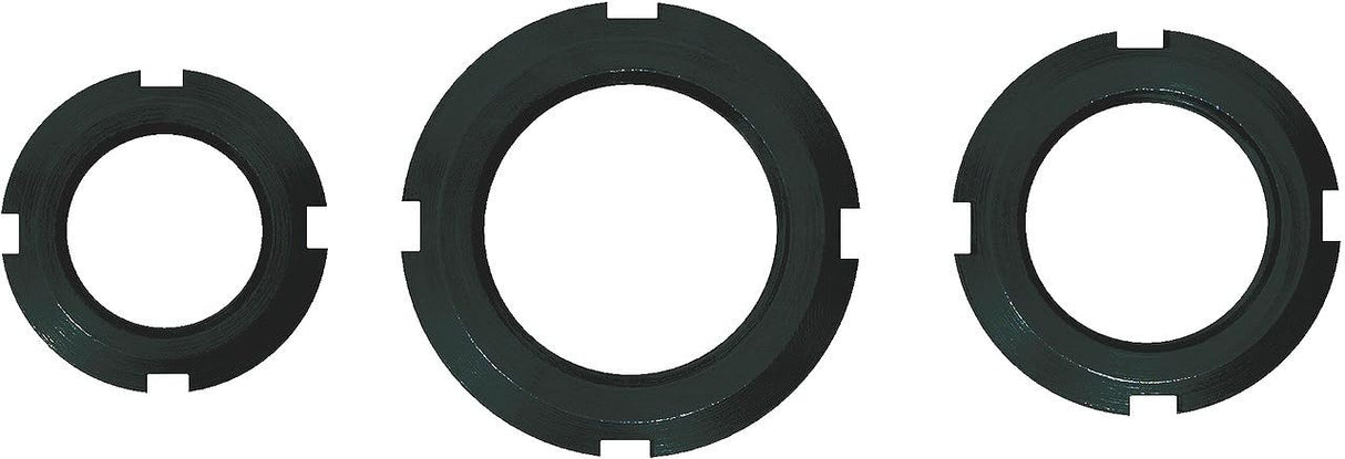KS Tools 450.5020 Juego de vasos para tuercas ranuradas, pivote interior 9 pzs