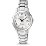Citizen Reloj Analógico para Mujer de Cuarzo con Correa en Acero Inoxidable FE1081-59B