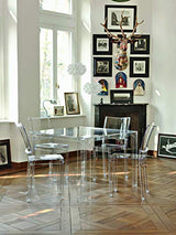 Kartell - Mesa invisible, PMMA, transparente, 100 x 100 x 72 cm