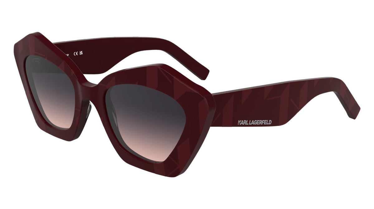 KARL LAGERFELD KL6199S Gafas, Burgundy, 53 EU para Mujer