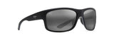 Maui Jim Southern Cross Gafas, Soft Black/Sea Blue/Grey, 63-15-120 Unisex Adulto